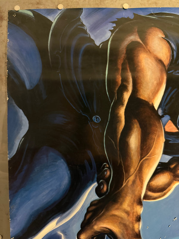 “SPLATTERHOUSE” (1988) – ORIGINAL JAPANESE B1 ARCADE POSTER – KEY VISUAL BY YUICHIRO KOMORIYA* | TITLE LOGO BY AKIRA USUKURA*
Extremely Rare | Arcade Use | First Release | 72.8 × 103 cm (B1)