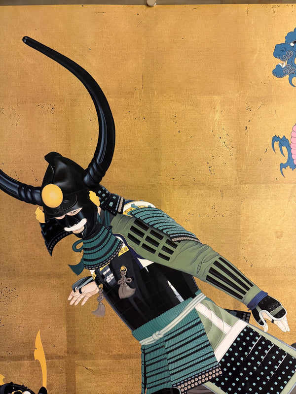 “Football / Shūkyū no Zu”, Official FIFA World Cup Germany 2006 Art Poster for Japan by Hisashi Tenmyouya 2004, Large Format Open Edition Offset Lithograph (approx. 66 × 97 cm) — Unrestored, Excellent ZB21
