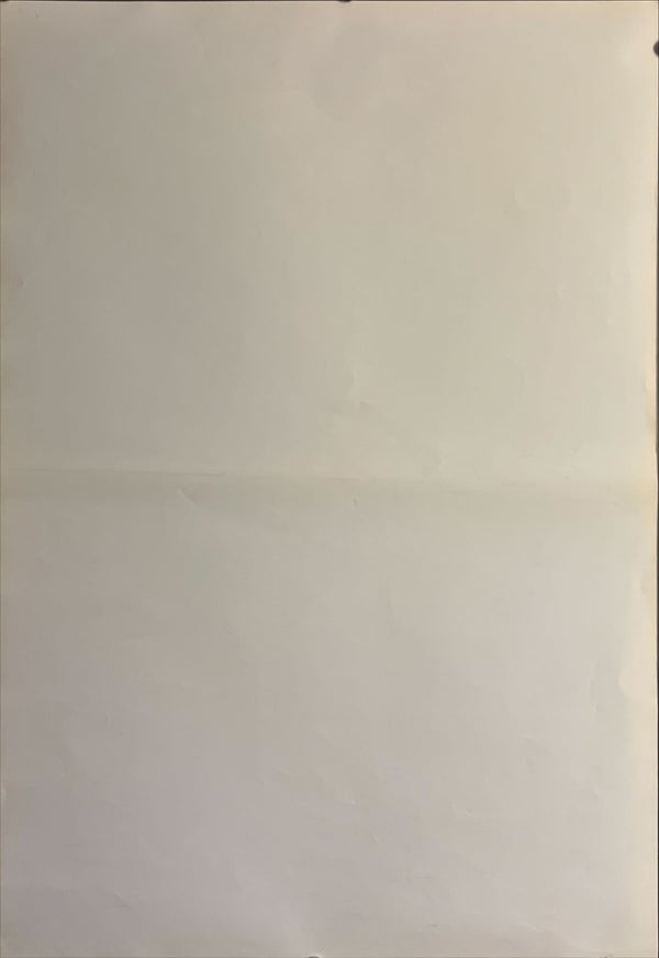 "Barber’s Sorrow" (理髪店主のかなしみ), Original Japanese B2 Movie Poster 2002, B2 Size (51 × 73cm) ZA680