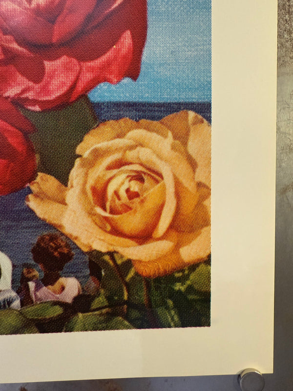 "TADANORI YOKOO - New York (1968)", Japanese Contemporary Art Poster, Original Offset 1968, Ultra Rare, SIGNED, Size (c.84.1 x 60.5 cm)