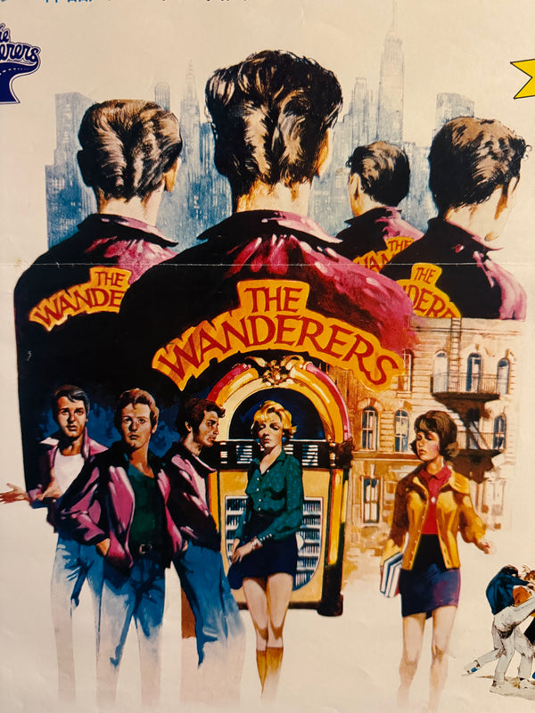 “The Wanderers” (ワンダラーズ), Original Japanese Movie Poster 1980, First Release, B2 Size (51 × 73 cm) O98