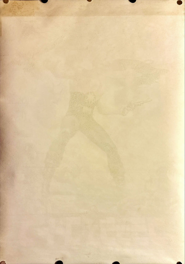 "Flash Gordon", Original Release Japanese Movie Poster 1980, B2 Size (51 x 73cm) L4