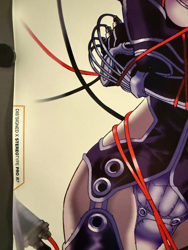 “Ghost in the Shell – PlayStation Soundtrack” (攻殻機動隊 プレイステーション・サウンドトラック), Original Japanese Promotional Poster 1997, B2 Size (51 × 73 cm) O101