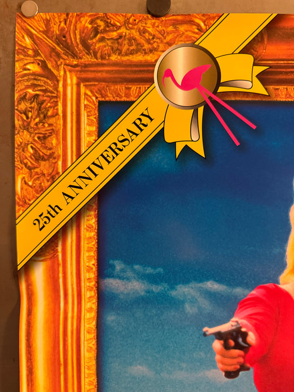 “Pink Flamingos — 25th Anniversary Special Edition” (ピンク・フラミンゴ〈特別篇〉), Original Japanese Movie Poster 1997 Re-Release, B2 Size (51 × 73 cm) O113