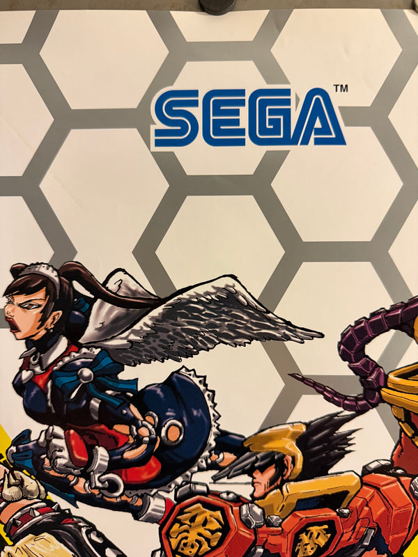 “Fighting Vipers 2” (ファイティングバイパーズ2), Original Japanese Arcade Poster 1998, Ultra Rare, B1 Size (c.71 × 103 cm)