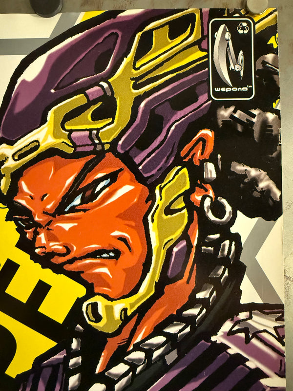 “Fighting Vipers 2” (ファイティングバイパーズ2), Original Japanese Arcade Poster 1998, Ultra Rare, B1 Size (c.71 × 103 cm)