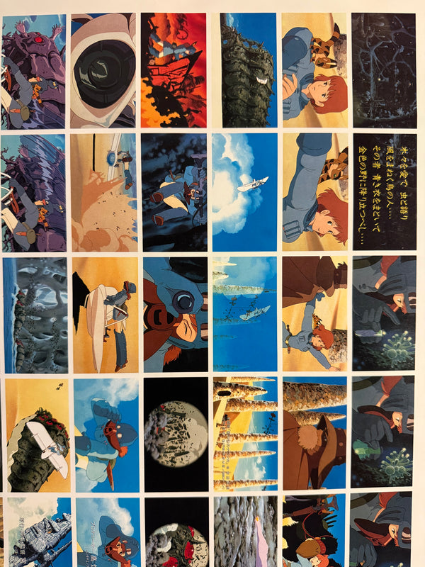 “Nausicaä of the Valley of the Wind — Preview Film” (風の谷のナウシカ プレビューフィルム), Original Japanese Promotional Poster 1984, B2 Size (51 × 73 cm) O170