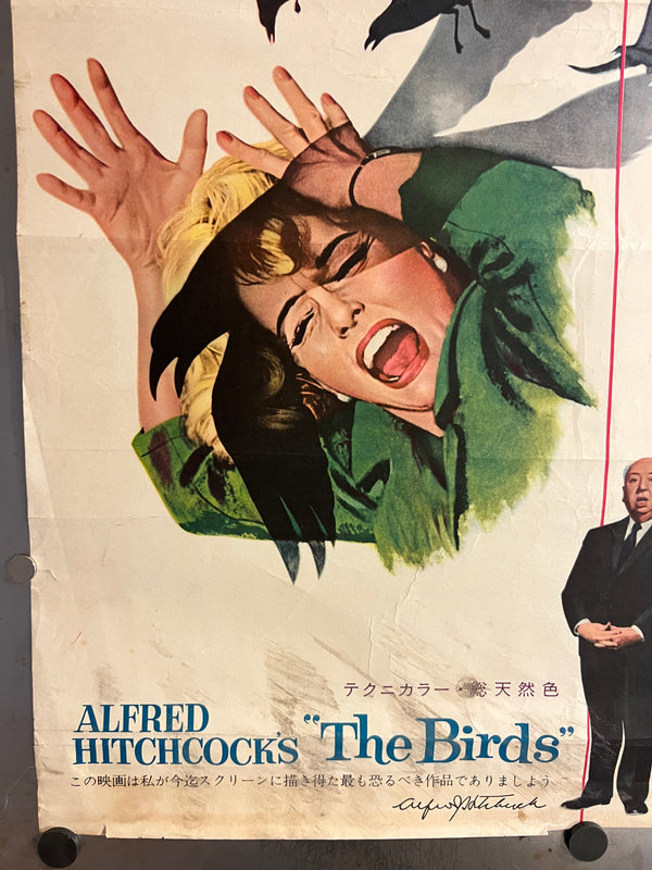 "Birds", Original Release Japanese Movie Poster 1963, B2 Size (51 x 73cm) J166