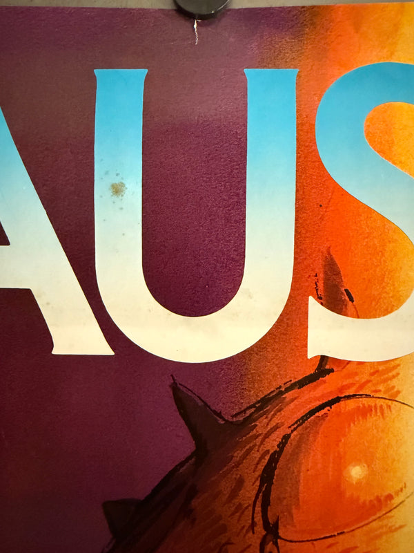 "Nausicaä of the Valley of the Wind", Original Release Japanese Movie Poster 1984, Studio Ghilbi, B2 Size (51 cm x 73 cm) L68