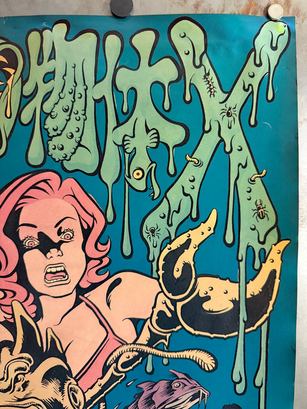 “Creatures from the Abyss” (深海の怪物), Original Japanese Movie Poster 1999 First Release, B2 Size (51 × 73 cm) O204