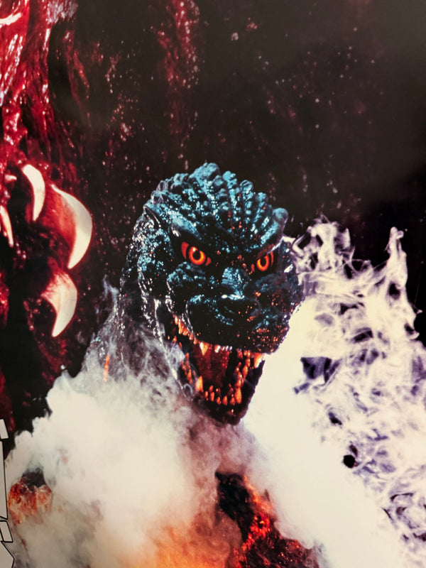 “Godzilla vs Destoroyah” (ゴジラvsデストロイア), Original Release Japanese Movie Poster 1995, Rare, B1 Size (c. 73 × 103 cm)