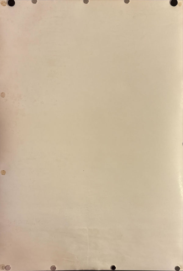 "Mobile Suit Gundam RX-78 vs MS-11S", Original Release Japanese Promotional Poster early 1980`s, Very Rare, B2 Size (51 x 73cm) L65