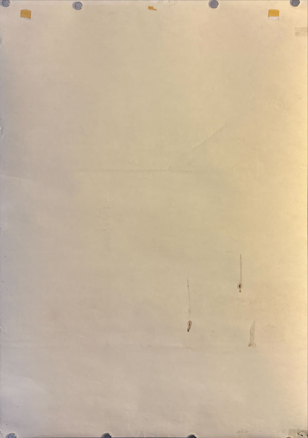 "Ikiru", Original Re-Release Japanese Movie Poster 1990, B2 Size (51 cm x 73 cm) D6