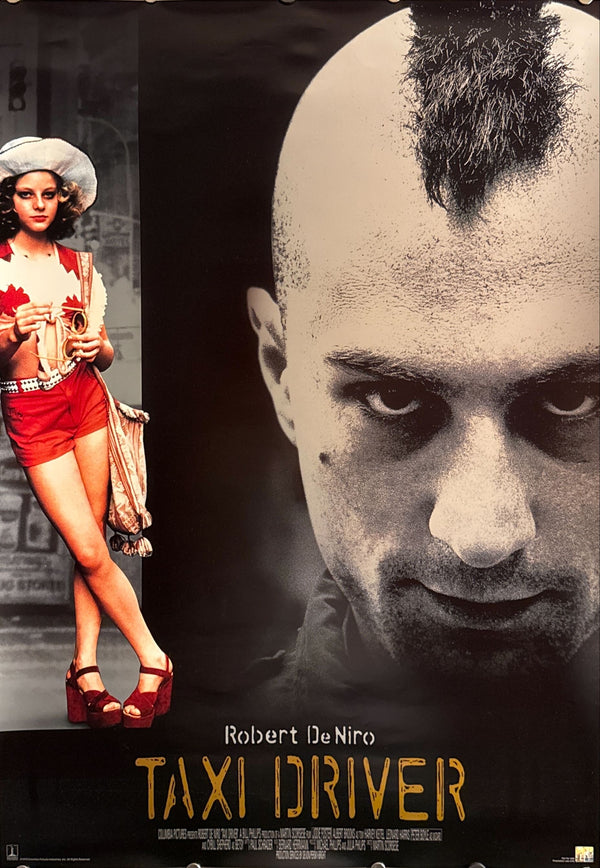“Taxi Driver”, Original Japanese Re-Release Poster 1990s, B2 Size (51 × 73 cm) O220
