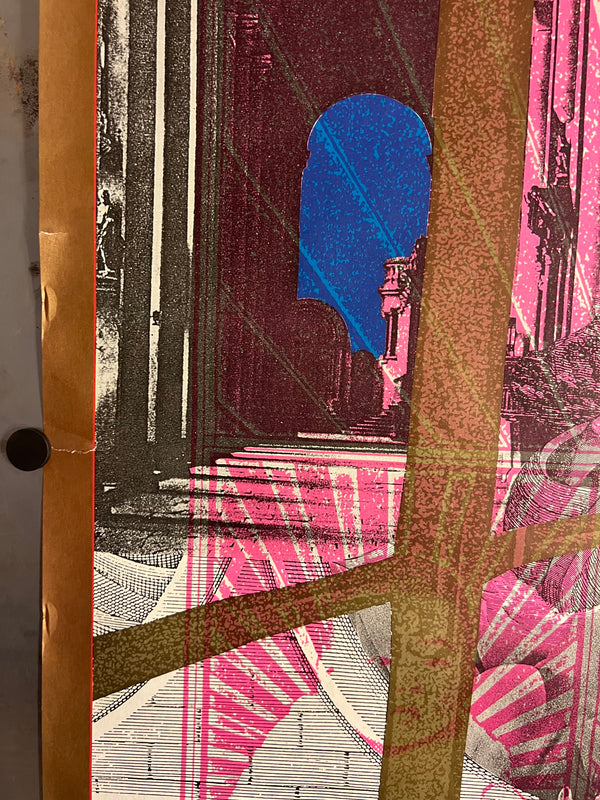 "TADANORI YOKOO - TOTAL GRAPH-TY Exhibition", Japanese Contemporary Art Poster, Original Offset 1988, Ultra Rare, B1 Size (c.73 x 103cm)