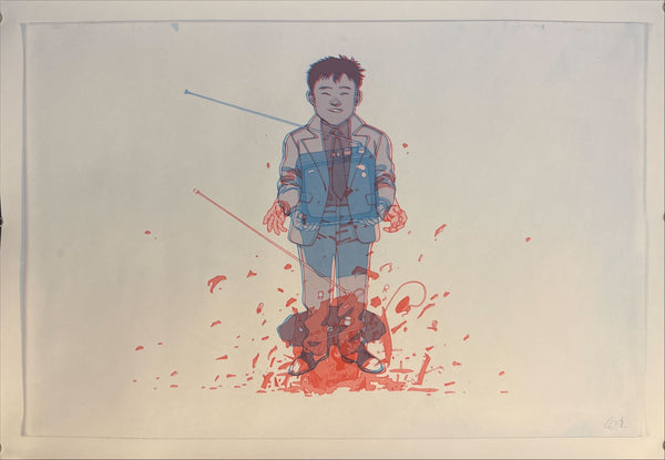 "Katsuhiro Otomo — “YOU” (GENGA Exhibition, 2012)", Original Release Japanese Promotional Poster 2012, B2 Size (51 x 73cm) O252