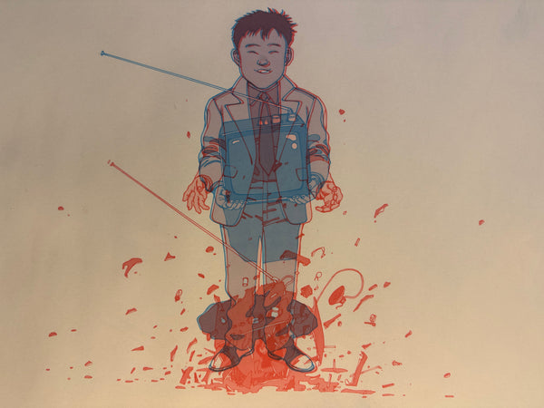 "Katsuhiro Otomo — “YOU” (GENGA Exhibition, 2012)", Original Release Japanese Promotional Poster 2012, B2 Size (51 x 73cm) O252