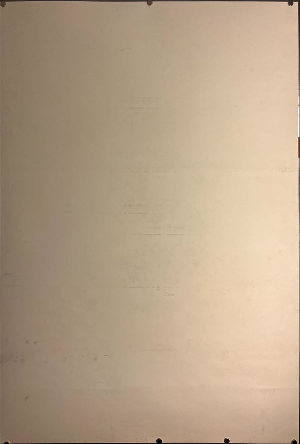 "TADANORI YOKOO - Title: Tadanori Yokoo", Japanese Contemporary Art Poster, Original Silk Screen 1986, Ultra Rare, B1 Size (c.73 x 103cm)