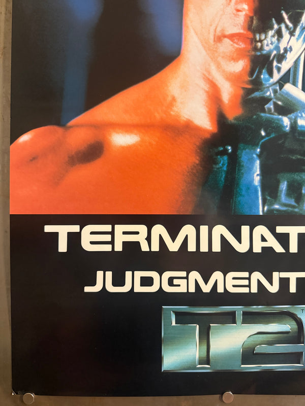 “Terminator 2: Judgment Day”, Original Japanese Promotional Poster c. 1991–1992, Japan-Only Design, Excellent Condition, B2 Size (51 × 73 cm) S7A
