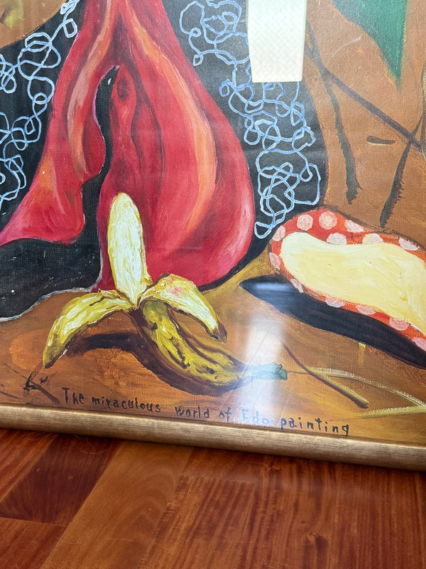 "YOKOO TADANORI- The Miraculous World of Edo Painting / Lineage of Eccentrics", Japanese Contemporary Art Poster, Original Release 2019, B0 Size (103 x 145cm)