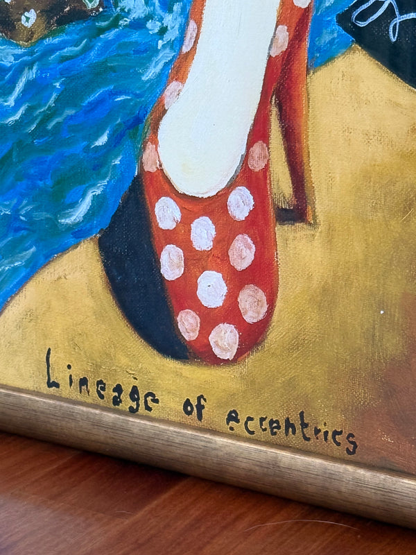 "YOKOO TADANORI- The Miraculous World of Edo Painting / Lineage of Eccentrics", Japanese Contemporary Art Poster, Original Release 2019, B0 Size (103 x 145cm)