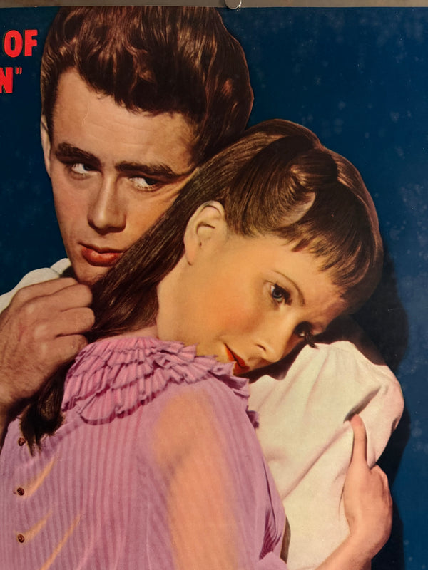 "East of Eden", Original First Release Japanese Movie Poster 1955, Ultra Rare, STB Size (51x145cm) Q97