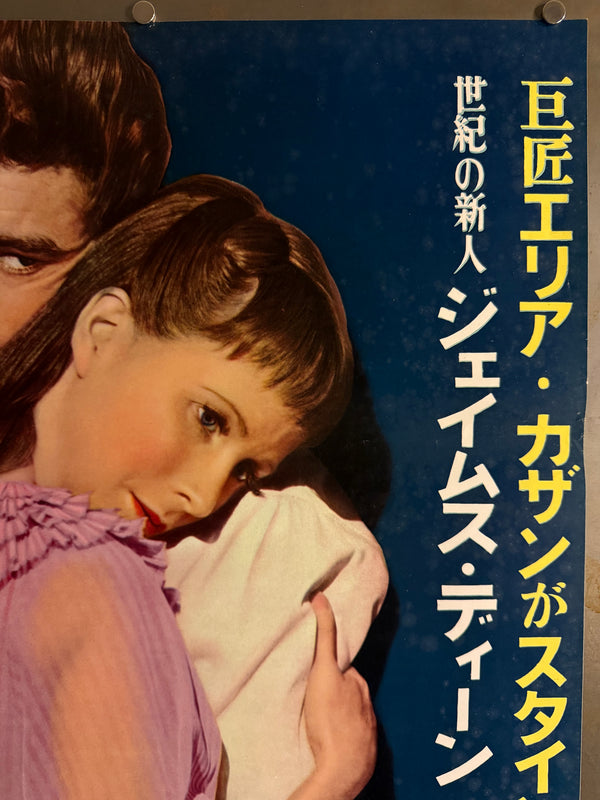 "East of Eden", Original First Release Japanese Movie Poster 1955, Ultra Rare, STB Size (51x145cm) Q97