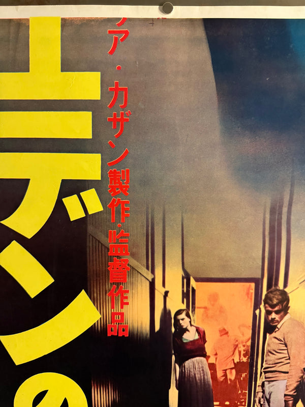 "East of Eden", Original First Release Japanese Movie Poster 1955, Ultra Rare, STB Size (51x145cm) Q97