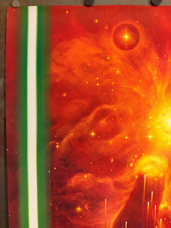 "Return of the Jedi", AKA Starfall, Special Poster Produced Under License to Yamakatsu, Noriyoshi Ohrai, 1983 (71 x 51 cm) O841