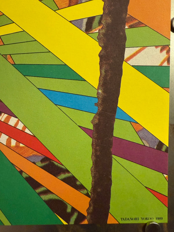 "TADANORI YOKOO - AMAZON", Japanese Contemporary Art Poster, Original Offset 1989, Ultra Rare, B1 Size (c.73 x 103cm)