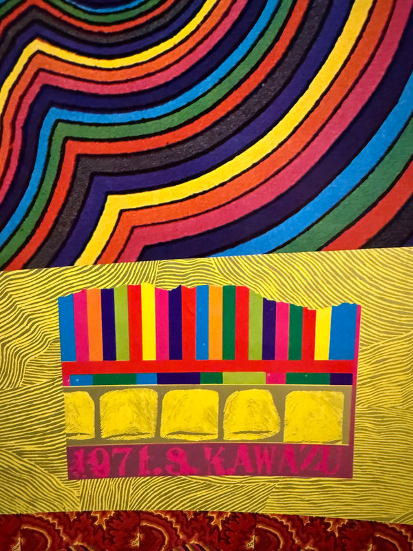 "Art Now: Kiyoshi Awazu", Original Japanese Contemporary Art Poster 1971, B2 Size (51 × 73 cm) H38