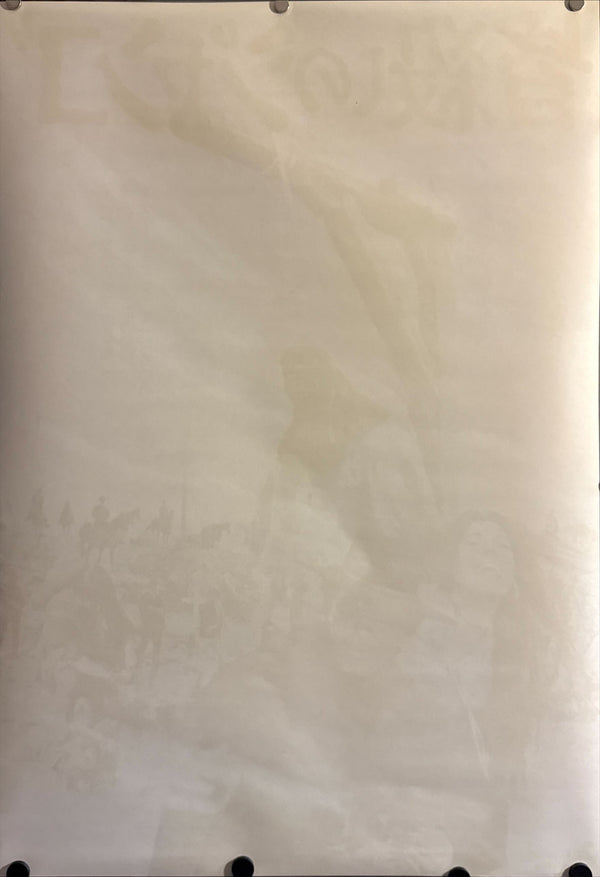 “Django, Prepare a Coffin” / “Viva Django” (皆殺しのジャンゴ), Original Release Japanese Movie Poster 1968, B2 Size (51 × 73 cm) ZA96