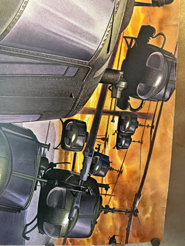 “APOCALYPSE NOW” (1979) – ORIGINAL JAPANESE B0 BILLBOARD POSTER – ART BY EIKO ISHIOKA Extremely Rare | Massive Format | First Release | 120 × 145 cm