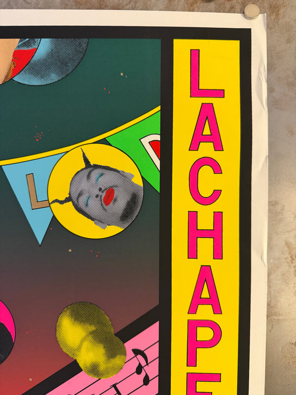 "TADANORI YOKOO - LaChapelle Land, Photographs by David LaChapelle (Style B)", Japanese Contemporary Art Poster, Original Silk Screen 1997, SIGNED, Ultra Rare, Size (c.73 x 98 cm) A