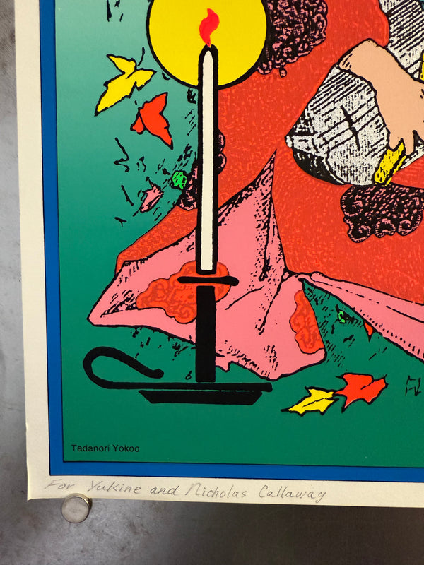 "TADANORI YOKOO - First Planning", Japanese Contemporary Art Poster, Original Limited Edition Silk Screen 1994, Ultra Rare, Size (c.73 x 103cm)