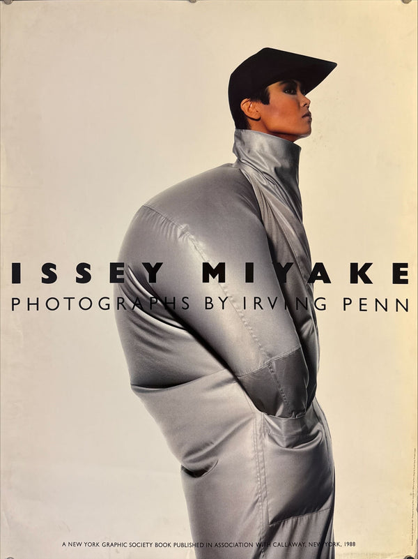 "Irving Penn × Issey Miyake (1988) - Photographs by Irving Penn poster", Japanese Contemporary Art Poster, Original Offset 1988, Ultra Rare, Size (c.78 x 59 cm)