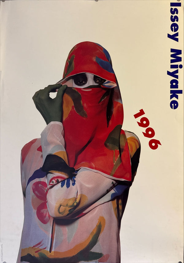 "Irving Penn × Issey Miyake (1996) - Colorful Outfit Poster", Japanese Contemporary Art Poster, Original Offset 1996, Ultra Rare, Size (c.102 x 72 cm)
