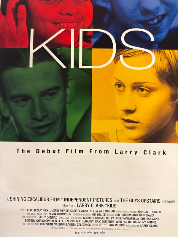 "Kids" (キッズ), Original Japanese 30th‑Anniversary Roadshow Movie Poster 2025, B2 Size (51 × 73 cm) O378