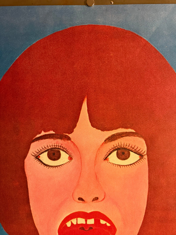 Tadanori Yokoo DROOL / よだれ Original Hand-Signed B1 Poster Original 1970 printing | Offset-printed poster on paper | B1 size approx. 103 × 72.8 cm | Hand signed by the artist| Very limited, museum-grade rarity