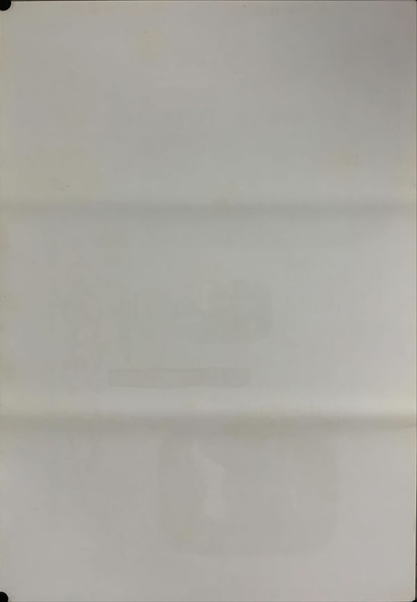 "Who's Singin' Over There?", Original Release Japanese Movie Poster 1980, B2 Size (51 x 73cm) A157