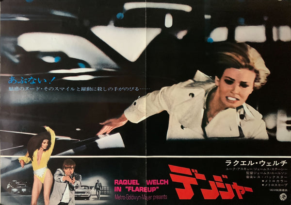 "Flareup", Original Release Japanese Movie Poster 1969, B3 Size (36 x 50 cm) A236
