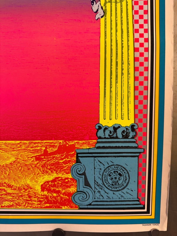 “TADANORI YOKOO — JASRAC (Ring Ring Bells)”, Original Limited‑Edition Japanese Silkscreen 1988, Ultra Rare, B1 Size (c. 73 × 103 cm)