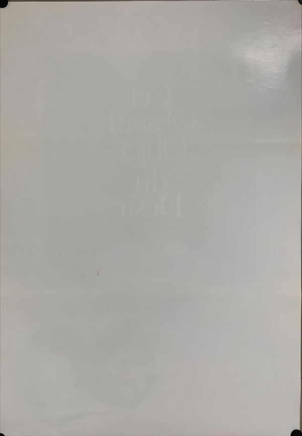 "That Obscure Object of Desire", Original First Release Japanese Movie Poster 1984, B2 Size (51 x 73cm) B22