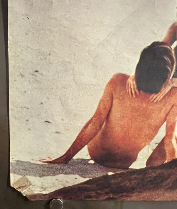 “Zabriskie Point” (砂丘), Original Japanese Movie Poster 1970, Michelangelo Antonioni / Mark Frechette / Daria Halprin, B2 Size (c. 51 × 73 cm) — T74