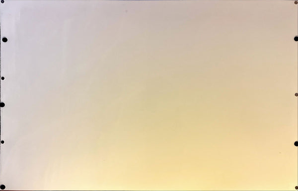 "TADANORI YOKOO - Then and Now (Blonde Figure) – Tadanori Yokoo, 1991", Japanese Contemporary Art Poster, Original Silk Screen 1991, Ultra Rare, Size (c.80 x 120cm)