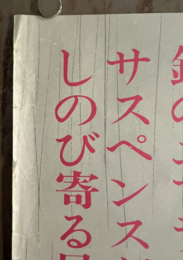 “Catch Me a Spy” (雨のパスポート), Original Japanese Movie Poster 1972, Marlène Jobert / Kirk Douglas, STB Tatekan (c. 51 × 145 cm) — T118