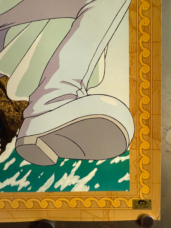 "One Piece: Clockwork Island Adventure" (ワンピース ねじまき島の冒険), Original Japanese First-Release Movie Poster 2001, B2 Size (51 × 73 cm) ZA274