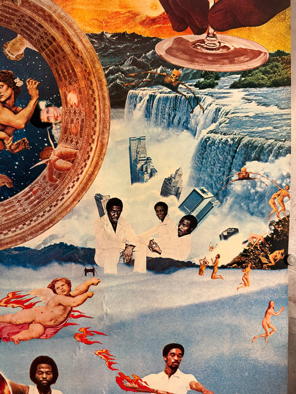 “TADANORI YOKOO – EARTH, WIND AND FIRE 1976”, Japanese Contemporary Art Poster, Original Offset 1976, Ultra‑Rare, B1 Size (c. 73 × 101 cm)