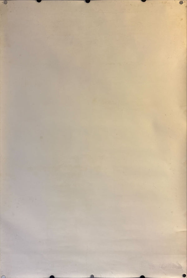 Uno Aquirax (宇野亜喜良) Offset Poster – “きもの じゅらく帯”, 1971, B1 Size (c.72 × 103 cm)