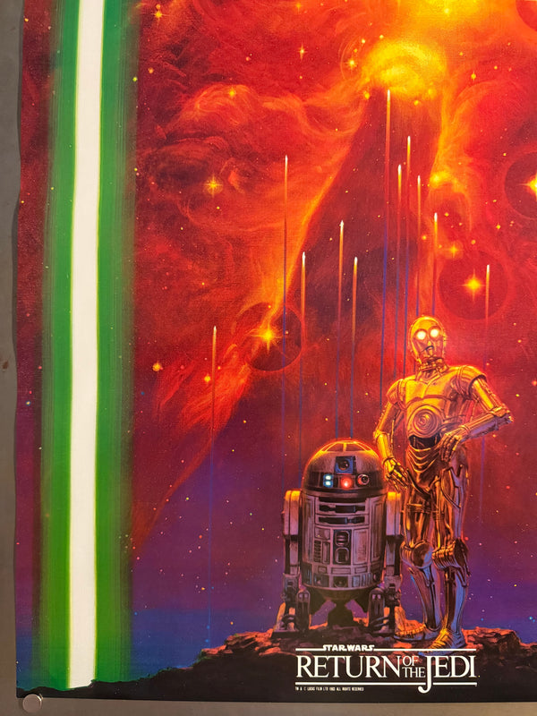 "Return of the Jedi", AKA Starfall, Special Poster Produced Under License to Yamakatsu, Noriyoshi Ohrai, 1983 (71 x 51 cm) O841